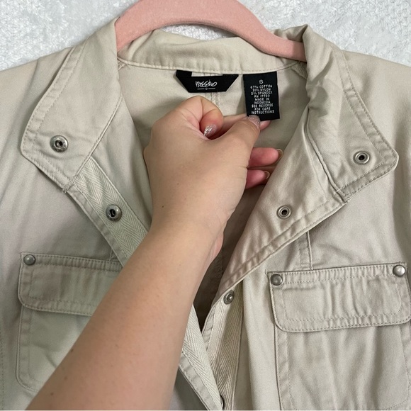 Mossimo • Khaki Utility Jacket - Picture 4 of 7